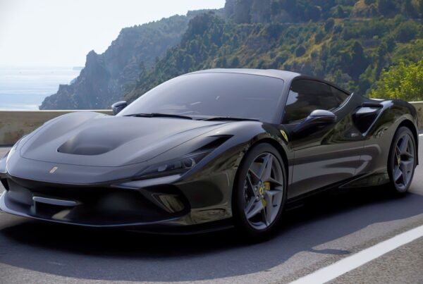 FERRARI F8 TRIBUTO BLACK